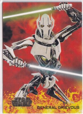 2005 Topps Star Wars: Revenge of the Sith #14 — General Grievous, front of card