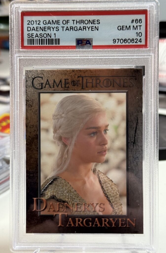 2012 Rittenhouse Game of Thrones Season 1 #66 — Daenerys Targaryen, front of card